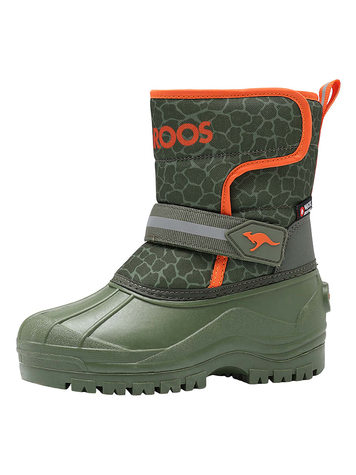 Kangaroos Winterstiefel "K-Shell II" in Oliv - 28