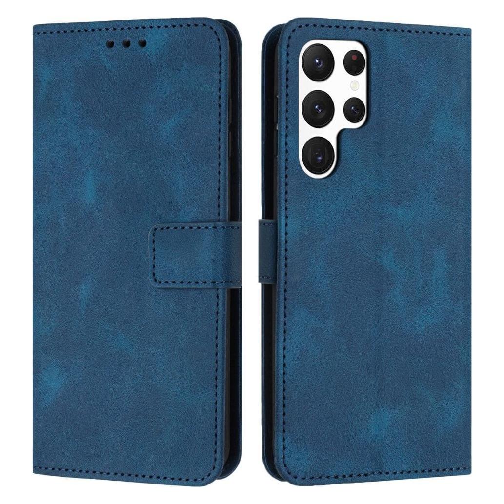 Cover-Discount Wildleder Look Etui im Vintage Design (Samsung Galaxy S25 Ultra) (54331254)