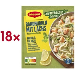 Maggi 18er-Pack Fix-Tütchen »Bandnudeln mit Lachs« rosa