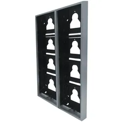 Comelit UT9178 AP-Gehäuse Ultra, 8 Module, Alu