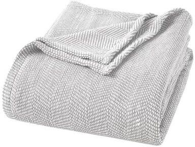 Home City, Inc. Chrisney Blanket, Twin, Gray