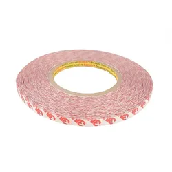 3M(TM) Doppelseitiges Klebeband, 50 Meter, Breite / Stärke 8 x 0,2mm D-930345
