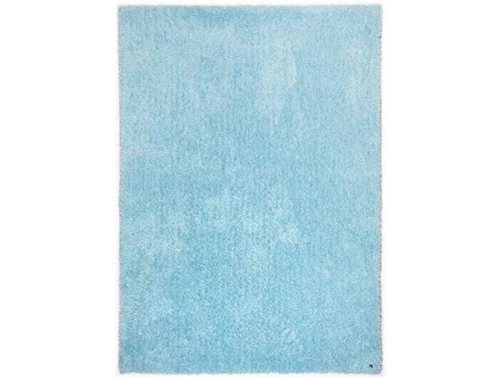 TOM TAILOR Designer Shaggy Tollen kräftigen Farben & mit flauschigem Flor, in Vielen Größen erhältlich, Größe:65 x 135 cm, Farbe:Himmelblau