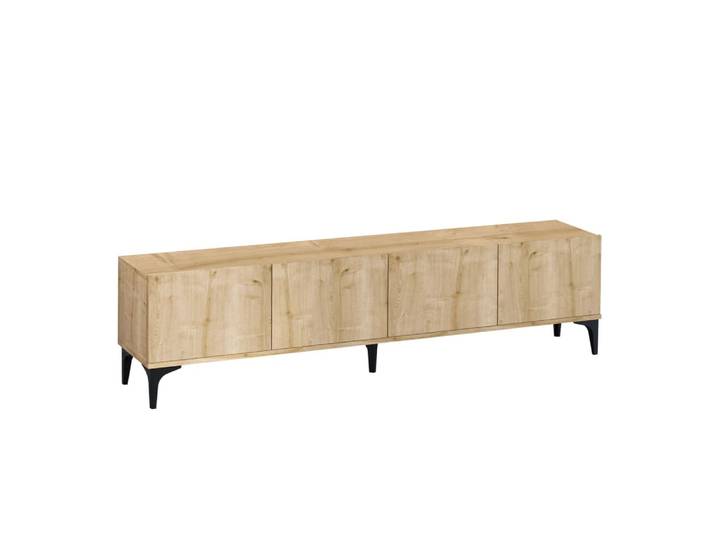 Meuble tv en beige 180 x 35 x 50 cm