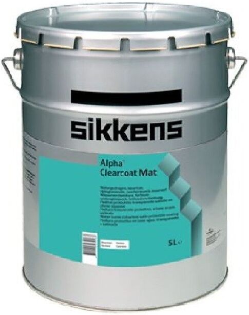 Finitura opaca per la protezione degli effetti decorativi Sikkens – Alpha Clearcoat Mat