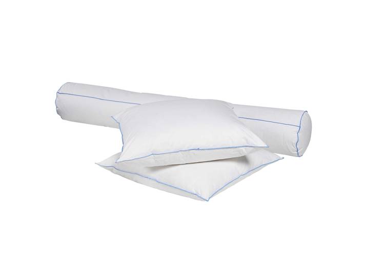 Pack oreiller et traversin moelleux duvet de canard anti-allergènes Someo 140
