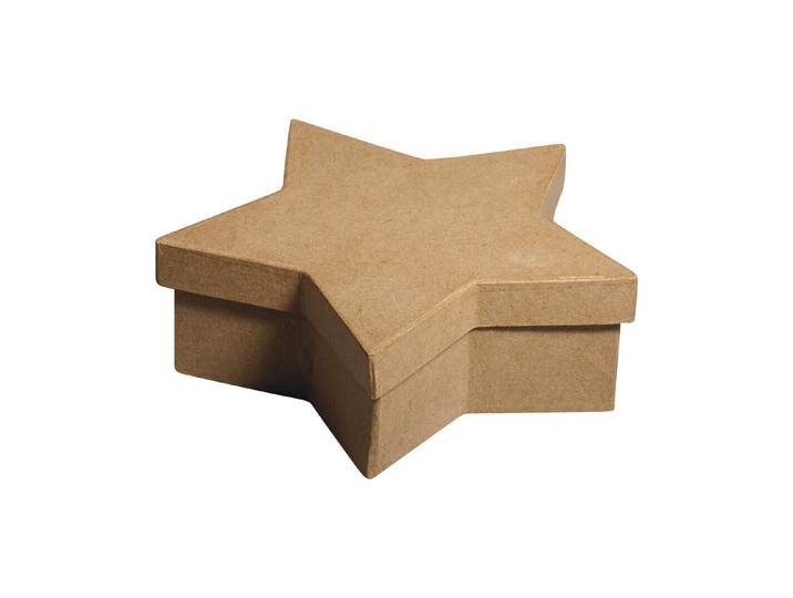 Rayher Pappmaché-Sternbox 24 × 24 × 7 cm
