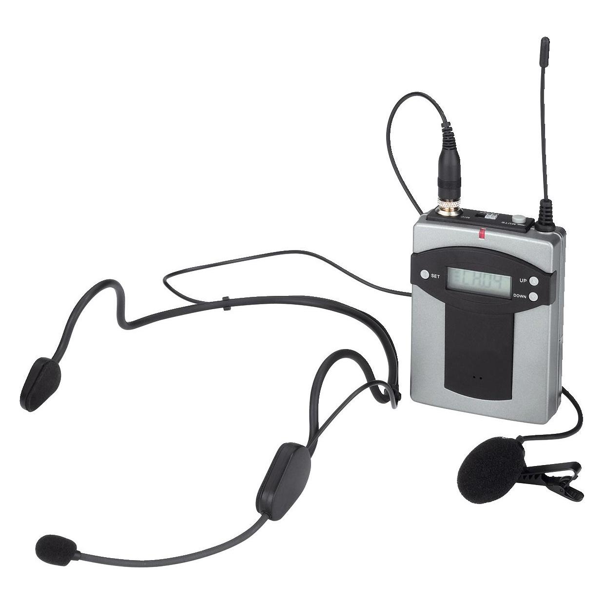 Monacor Headset Sprach-Mikrofon TXA-80 (TXA-800HSE)