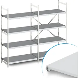 HUPFER Norm 12 Regal 2075 x 400 x 1200 mm GS/KST