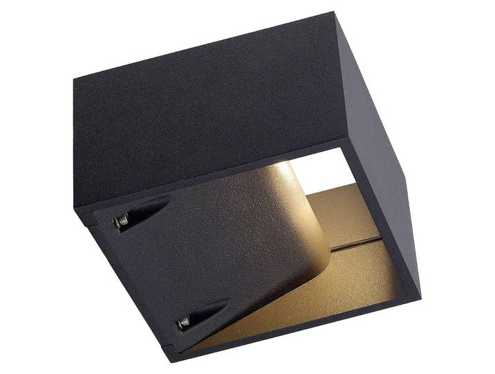 SLV 232105 LOGS WALL Wandleuchte eckig anthrazit 6W LED warmweiss