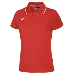 Mizuno, Damen, Sportshirt, Training (XS), Rot, Weiss