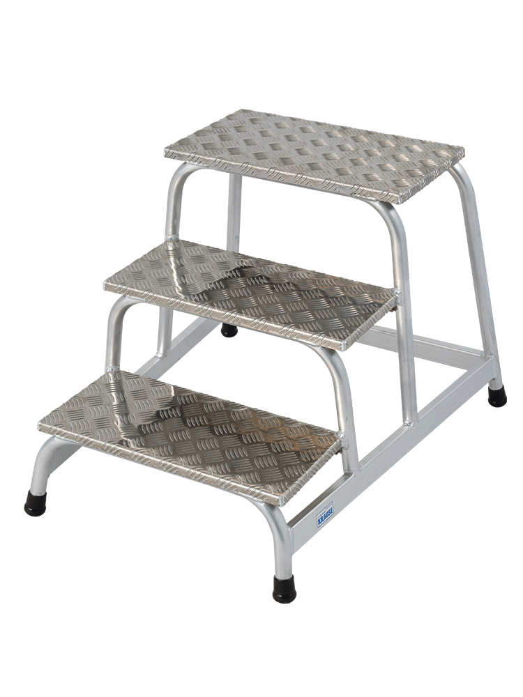 KRAUSE STABILO Montagetritt 3 Stufen - Alu-Tritt - Art-Nr: 805034