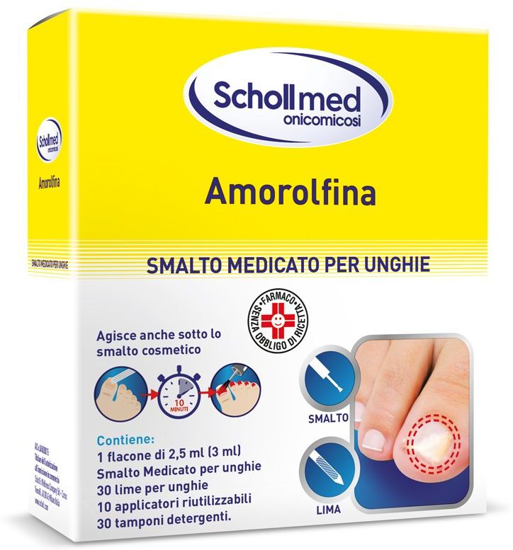 Schollmed Onicomicosi 5% Smalto Medicato, 2,5 ml