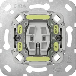 Gira Einsatz Tast-Kontrollschalter 10 AX 250 V~ mit LED, Universal-Aus-Wechsel