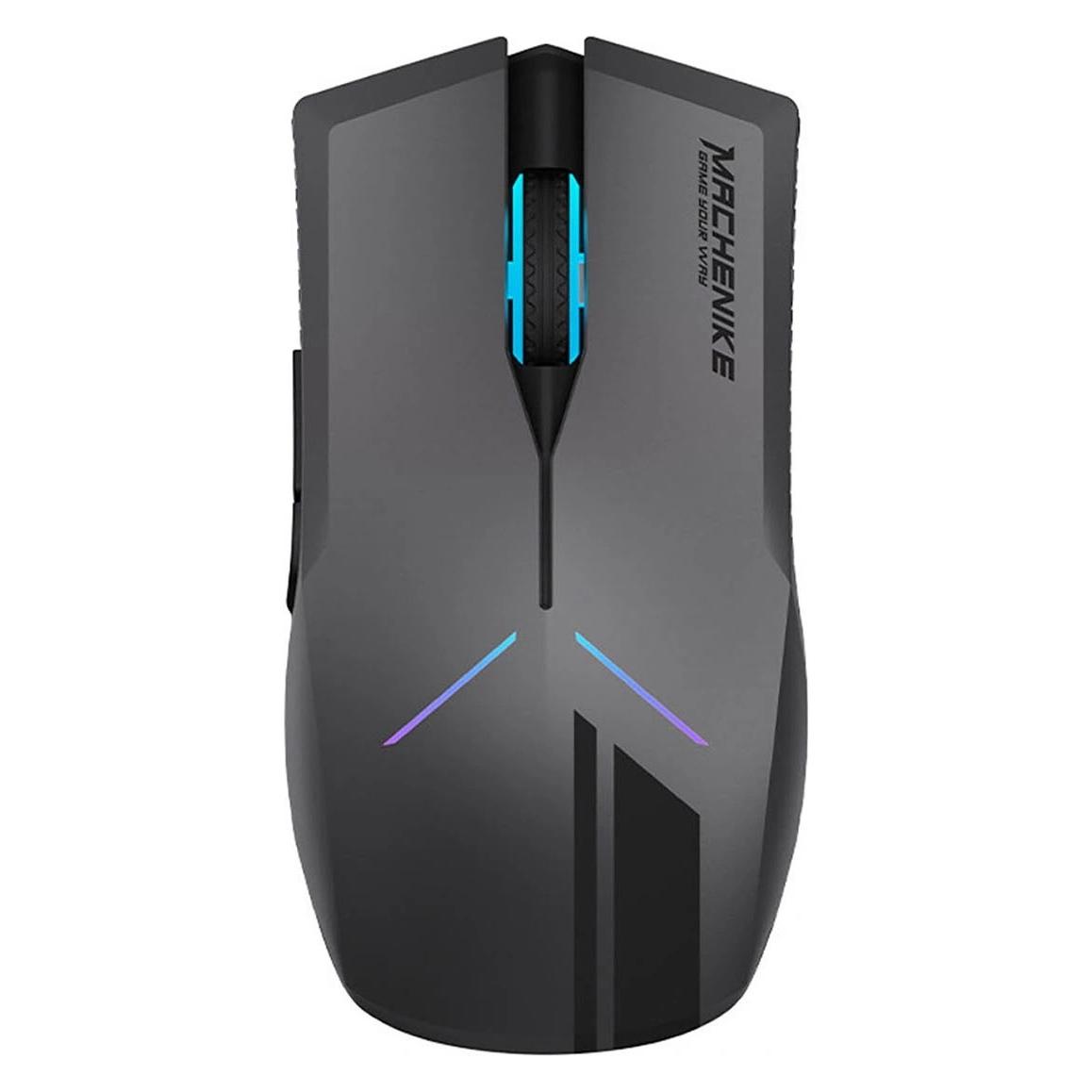 Machenike Sonstiges: M721 kabellose Gaming-Maus, 10.000 DPI, mit RGB-Hintergrundbeleuchtung - Schwarz (Kabelgebunden, Kabellos) (77238023)