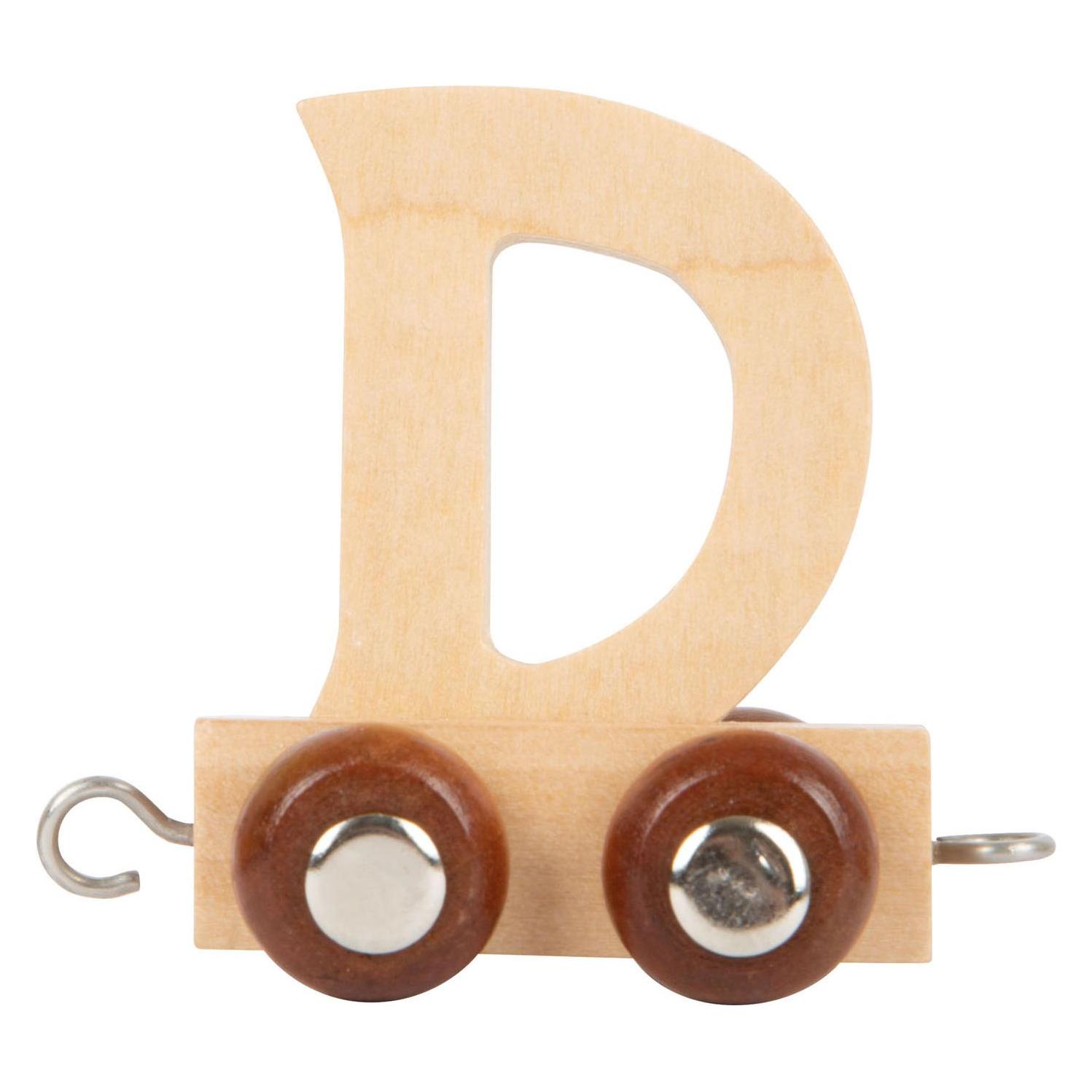 small foot - Holzbuchstabenzug - D - 12 Stück (62116023)