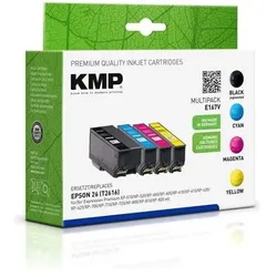 KMP, Druckerpatrone, E167V Multipack (BK, C, M, Y)