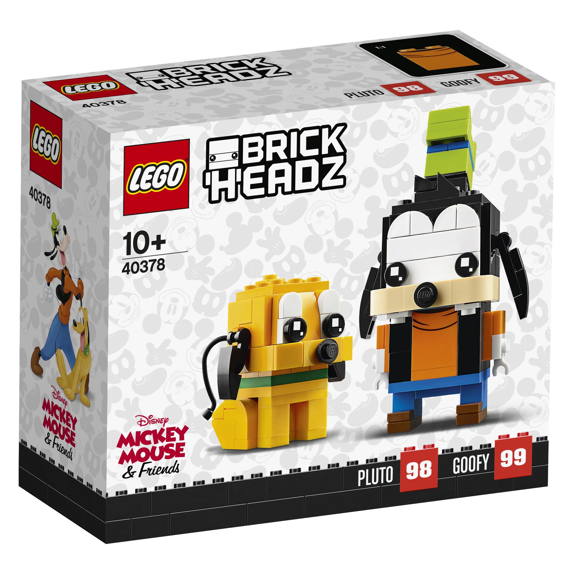 LEGO Disney - Goofy & Pluto (40378, LEGO Brickheadz, LEGO Seltene Sets) (40378)