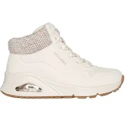 SKECHERS Kinder Stiefel Ki SWEATER KNIT LACE UP SNEAKER BOOT W, Größe 38 in Weiß Weiß