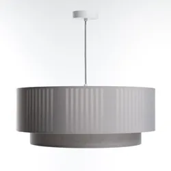HÄNGELEUCHTE Grau 70/98 cm