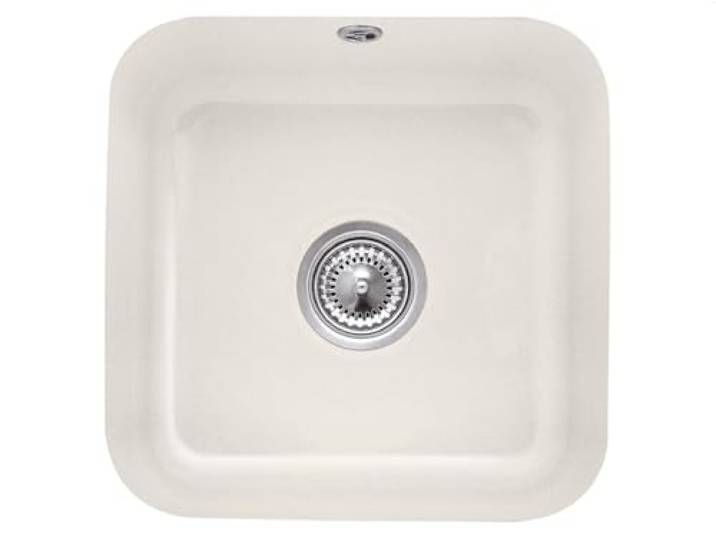 Villeroy & Boch Cisterna 50 Crema - 6703 01 KR Keramikspüle Handbetätigung