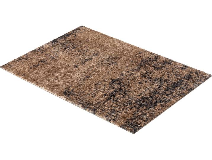 Fussmatte Manhattan 002 Gr. 16, grau (taupe), B:67cm H:7mm L:100cm, Kunstfaser, SCHÖNER WOHNEN-KOLLEKTION, Teppiche, Fussmatte, Schmutzfangmatte, waschbar