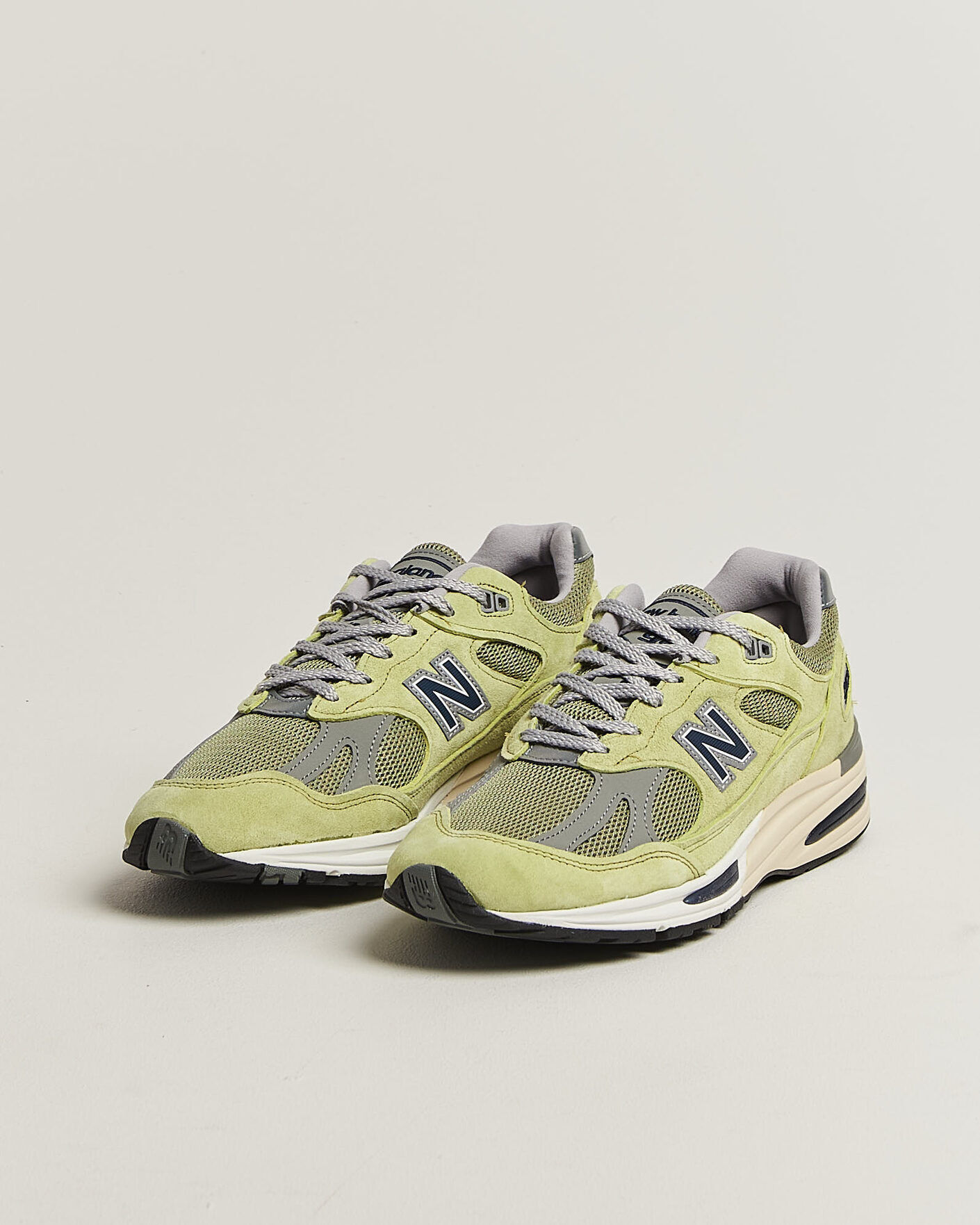 New Balance Made In US & UK New Balance Made in Made in UK 991v2 Green Banana men EU41,5 Grøn