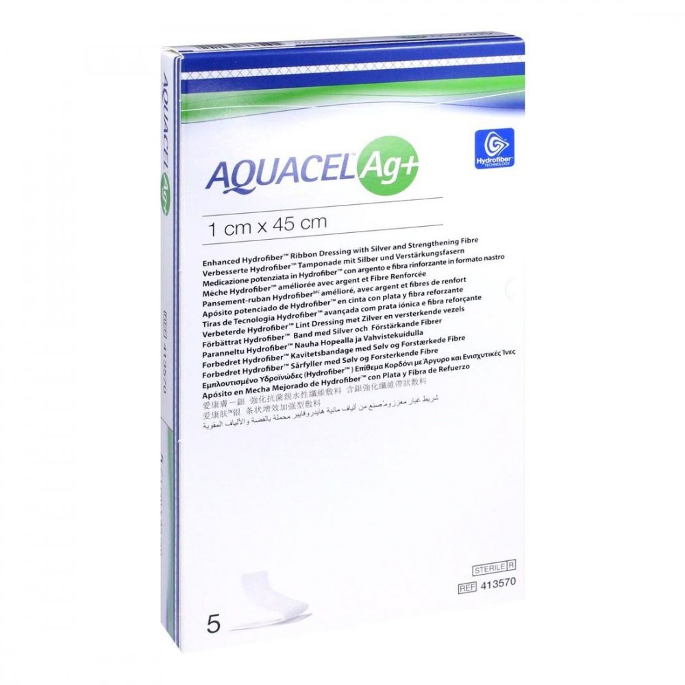 ConvaTec (Germany) GmbH Aquacel Ag+ 1x45 cm Tamponaden 10203773