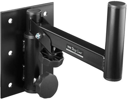 MONACOR PAST-88/SW Lautsprecherhalter, schwarz