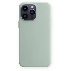 alkaya. LUCID MagSafe kompatible Silikon Schutzhülle für iPhone 14 Plus, Minzgrün
