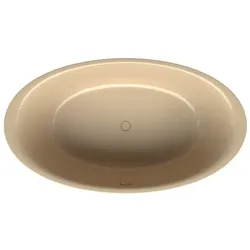 Bette BetteEve Badewanne 6043-003PLUS 180x100x45cm, Glasur, bahama beige