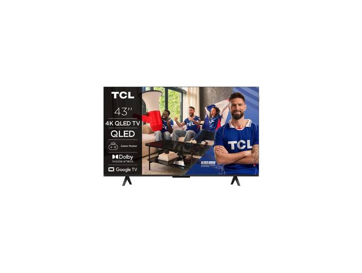 Tcl 43p79l Tv Qled 4k 43 Pouces Google Tv Dolby Vision Hdr10+ 20w Bluetooth 5.4