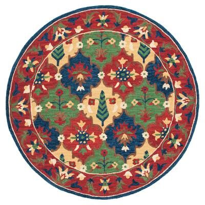 SAFAVIEH Handmade Heritage Chizuko Traditional Wool Rug