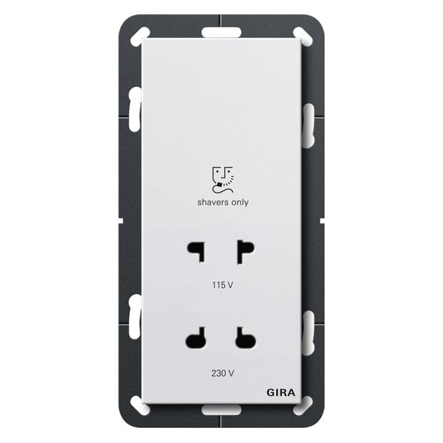 Gira Rasiersteckd. 115-230 V System 55 282003 (282003)