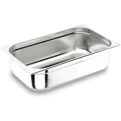 Lacor Edelstahl-Bucket 1/1, Vorratsbehälter, Silber