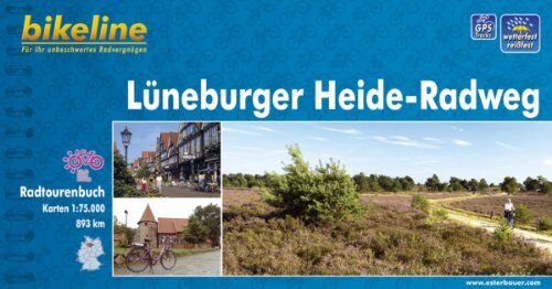 Esterbauer - Bikeline Radtourenbuch: Lüneburger Heide-Radweg: Radtourenbuch und Karte 1 : 75.000, 893 km, wetterfest/reißfest, GPS-Tracks Download - Preis vom 11.10.2026 03:10:56 h