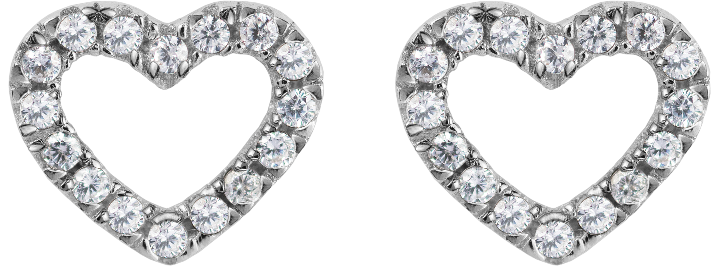 Jacques Lemans Ohrstecker Sterlingsilber mit Zirkonia