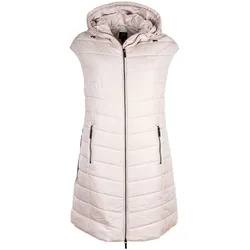 A|X ARMANI EXCHANGE Damen Daunen-Weste - Steppweste,ärmellos, Reißverschluss, Kapuze Creme / XL