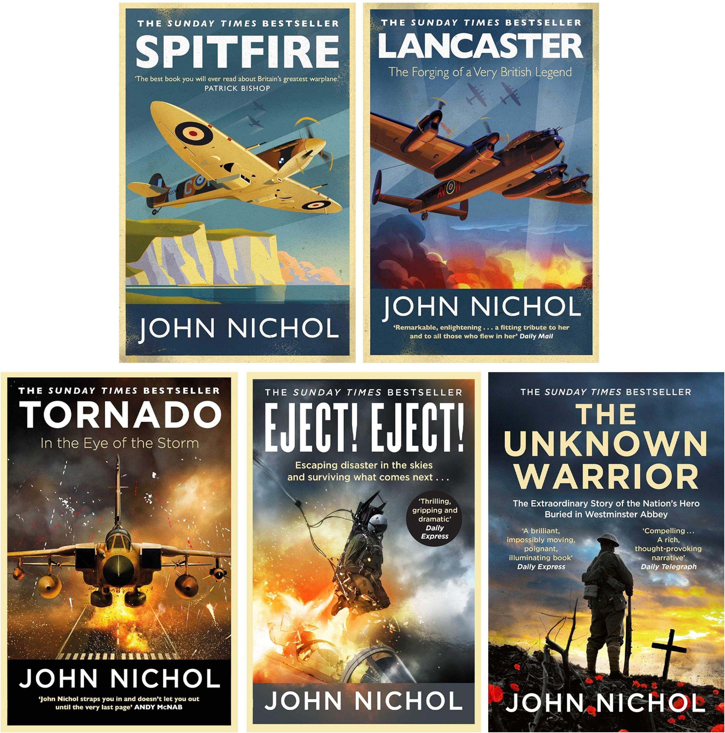 John Nichol 5 Books Collection Set - Non fiction - Paperback Simon & Schuster