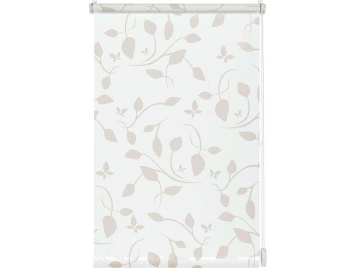 Seitenzugrollo GARDINIA EASYFIX Rollo , weiß, B:100cm H:210cm, Polyester, Rollos, Seitenzugrollo, mit Scandinavian Motiv