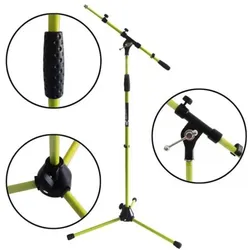 keepdrum MS106 YW Gelb Mikrofonständer, Mikrofonständer, Gelb