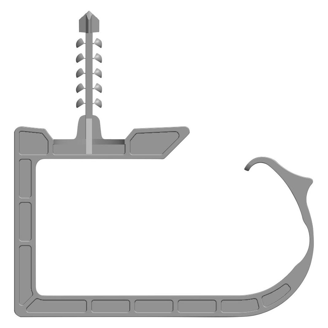 N&L Elektrotechnik N & L Sammelhalter SH20 Befestigungselement steckbar 550ST für Steckmontage im (550ST)