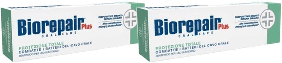 Biorepair Plus Protezione Totale BIPACCO Dentifricio 2x75 ml