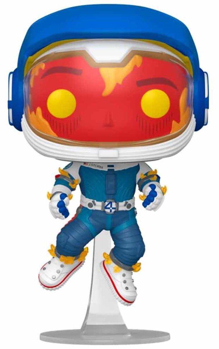 Funko POP! Vinyl Figuur De Fantastic Four: Eerste Stappen Human Torch Astronaut, 9 cm