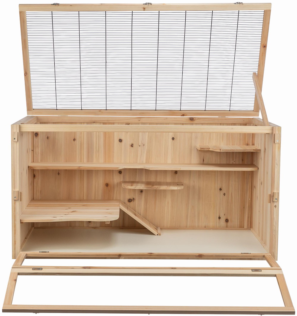 TRIXIEHEIMTIERBEDARF Nagerheim,Mäuse/grHamster,Holz 115 x 60 x 60 cm 16945619