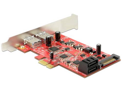 Delock 89389 USB 3.2 Gen 1 Controllerkarte PCIe