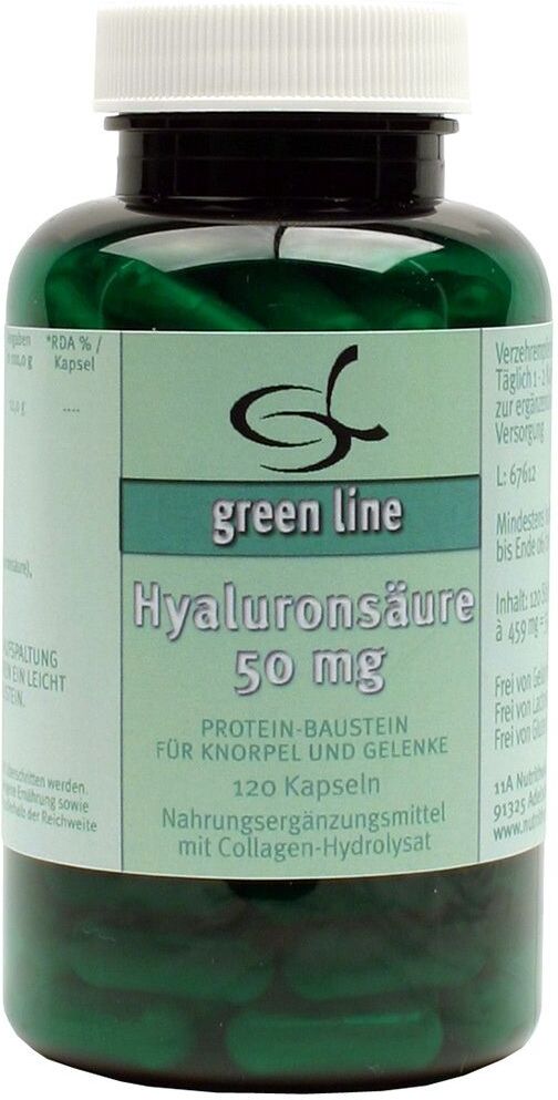 Nutritheke Hyaluronsäure 50 mg Kapseln 120 St