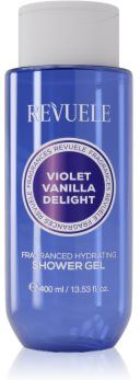 Revuele Violet Vanilla Delight Fragranced Hydrating Shower Gel gel de duche perfumado com efeito hidratante para mulheres 400 ml. Violet Vanilla Delight Fragranced Hydrating Shower Gel