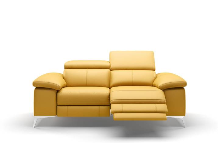 Leder 2-Sitzer Relaxfunktion MILANO Sofa Couch