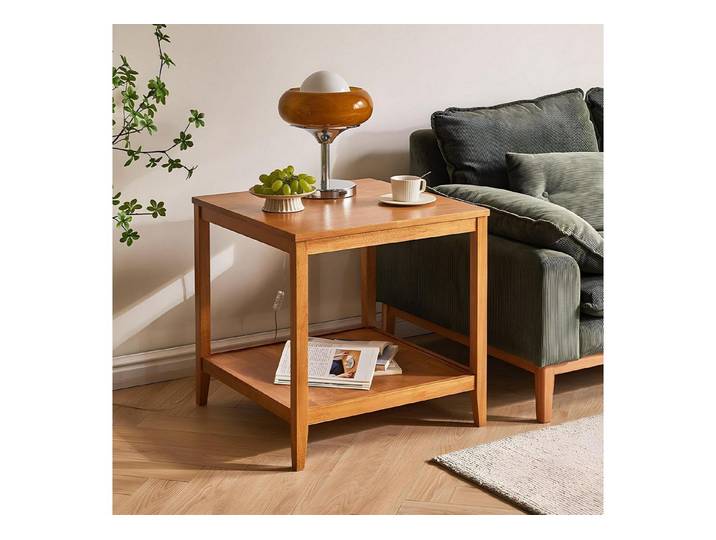 LuxusKollektion Beistelltisch Beistelltisch Massivholz 60x60x60cm (1-St)